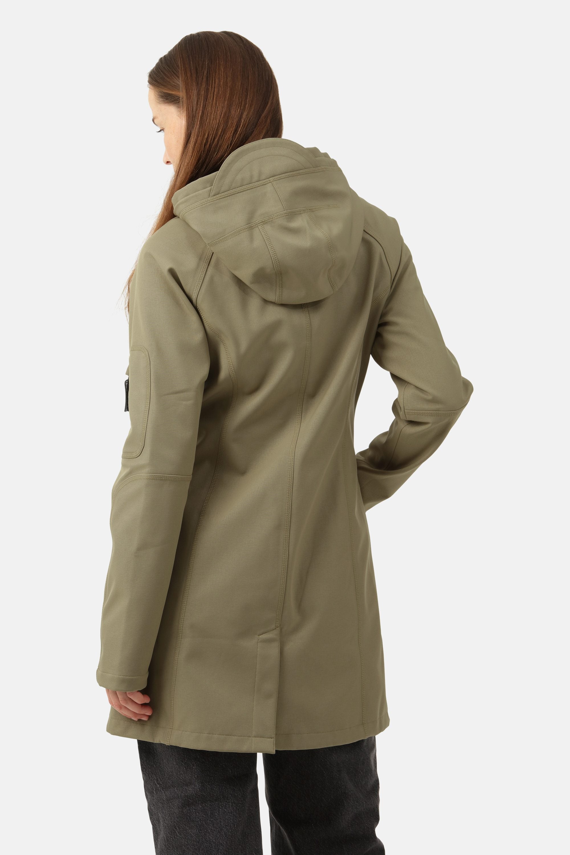 Softshell Regnjakke - Covert Green